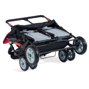 Compass 4 Seat Quad Stroller Red